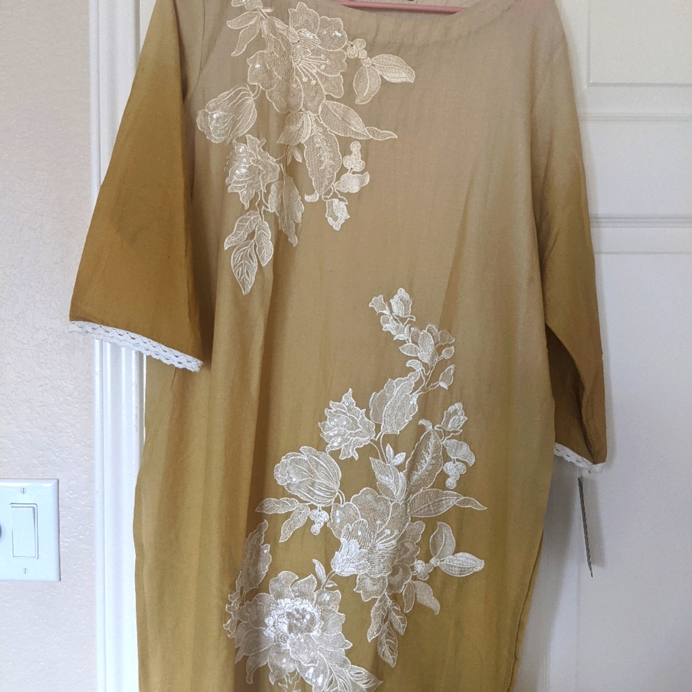 Limelight new embroided kurta size large